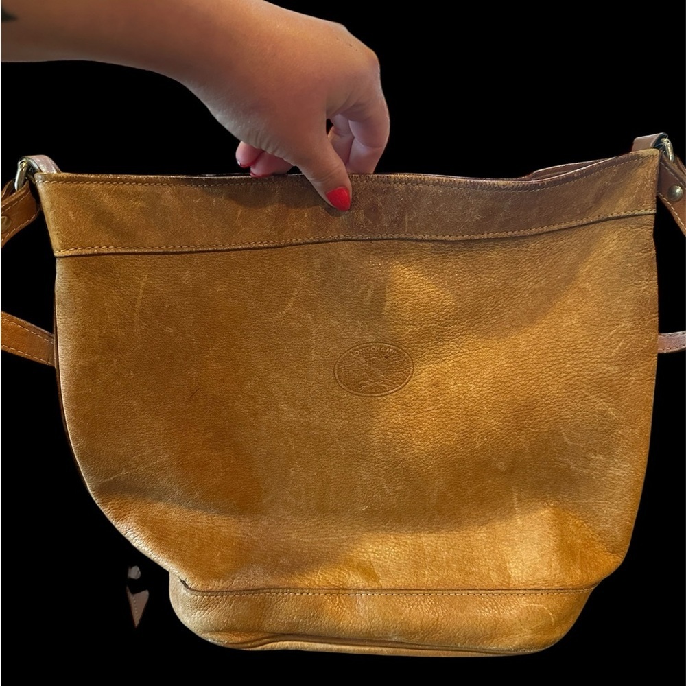 Vintage Longchamp Leather crossbody Bag